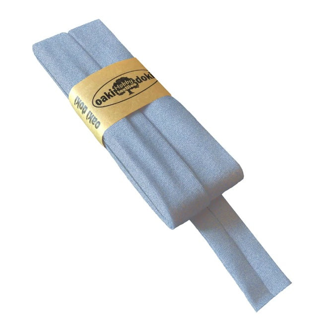 Jersey Schrägband Stretch gefaltet 40/20 mm – elastisches Einfassband – oaki doki