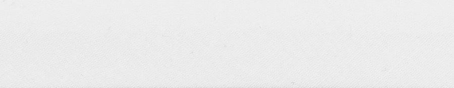 3m Baumwoll-Jersey Schrägband weiß Stretch-Einfassband gef. 30/18mm