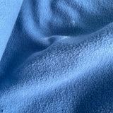 25cm Baumwollfleece taubenblau