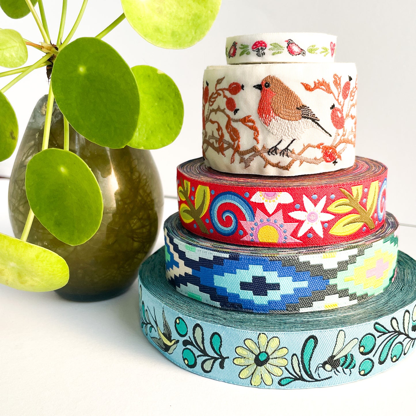 Webband Spirit Weave Treppenrauten Renaissance Ribbons