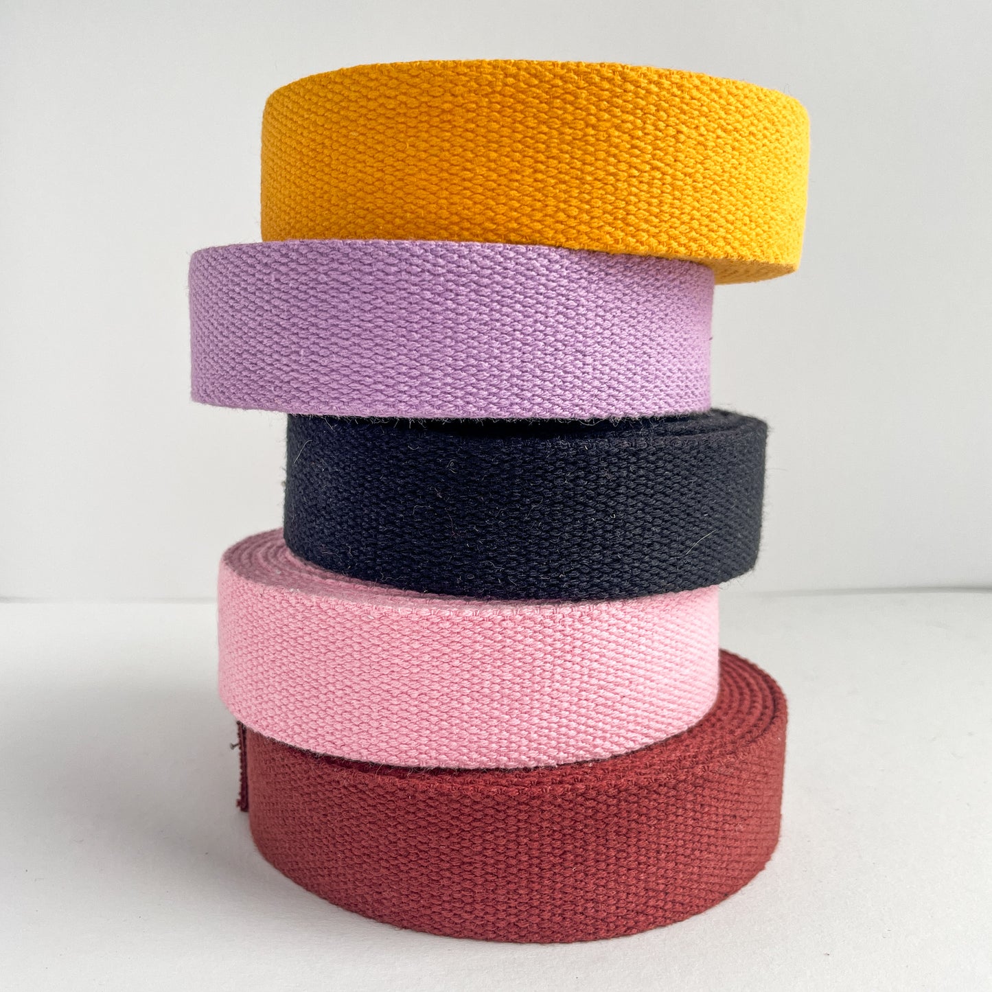 Gurtband Baumwolle 30mm maisgelb