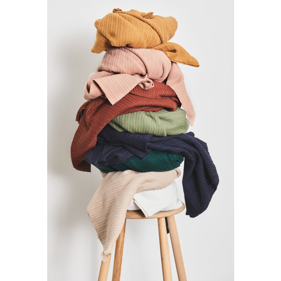 25cm Bio Baumwoll-Rippenstrick Selanik sienna mind the maker