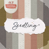 Precut Stoffpaket: 8 Fat Quarter Seedling Designer essentials | fabric wonders clay copper hellgrau Art Gallery