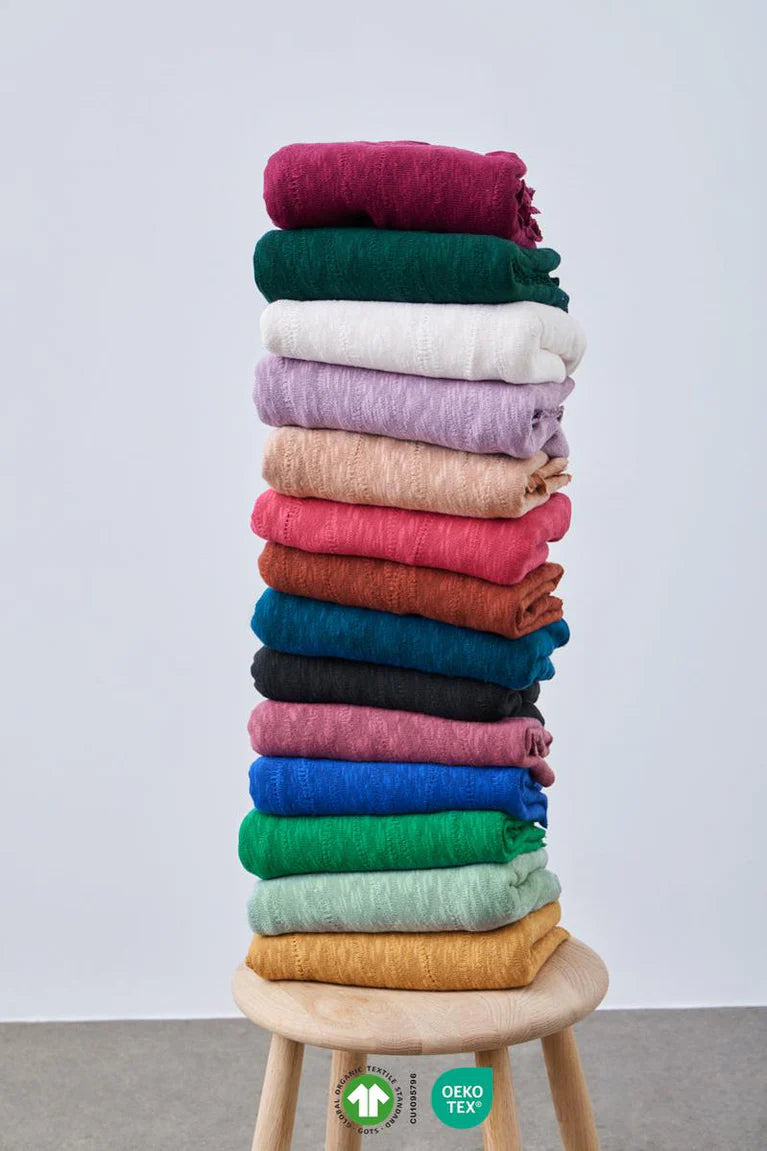 25cm Bio Slub Jacquardjersey lilac mind the maker