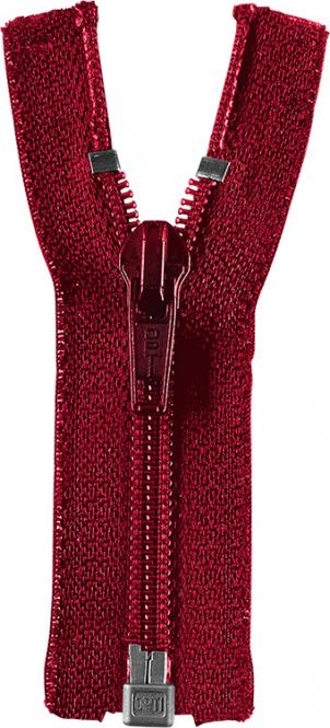Reißverschluss S60 teilbar 35cm weinrot Opti