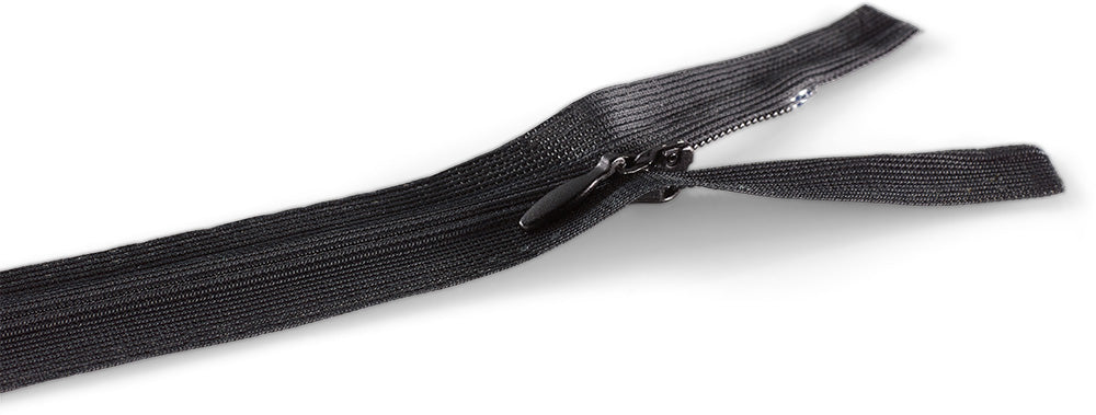 Reißverschluss Tropfen S43 50cm nahtverdeckt schwarz Opti