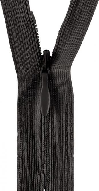 Reißverschluss Tropfen S43 20cm nahtverdeckt anthrazit Opti