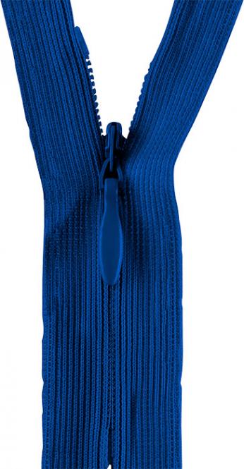 Reißverschluss Tropfen S43 60cm nahtverdeckt royalblau Opti