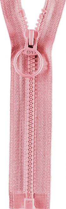 Reißverschluss Ring P40 teilbar 30cm rosa Opti