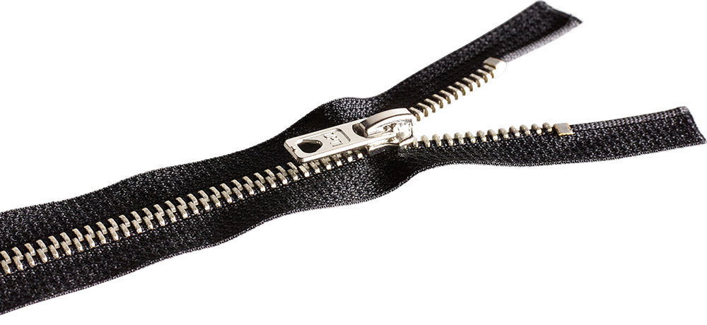 Reißverschluss M60 Werra teilbar 80cm schwarz Opti