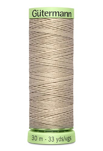Zierstichfaden 30m beige Gütermann