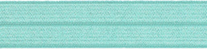 Einfaßband / Falzgummi elastisch 20mm breit in der Farbe türkis von Veno