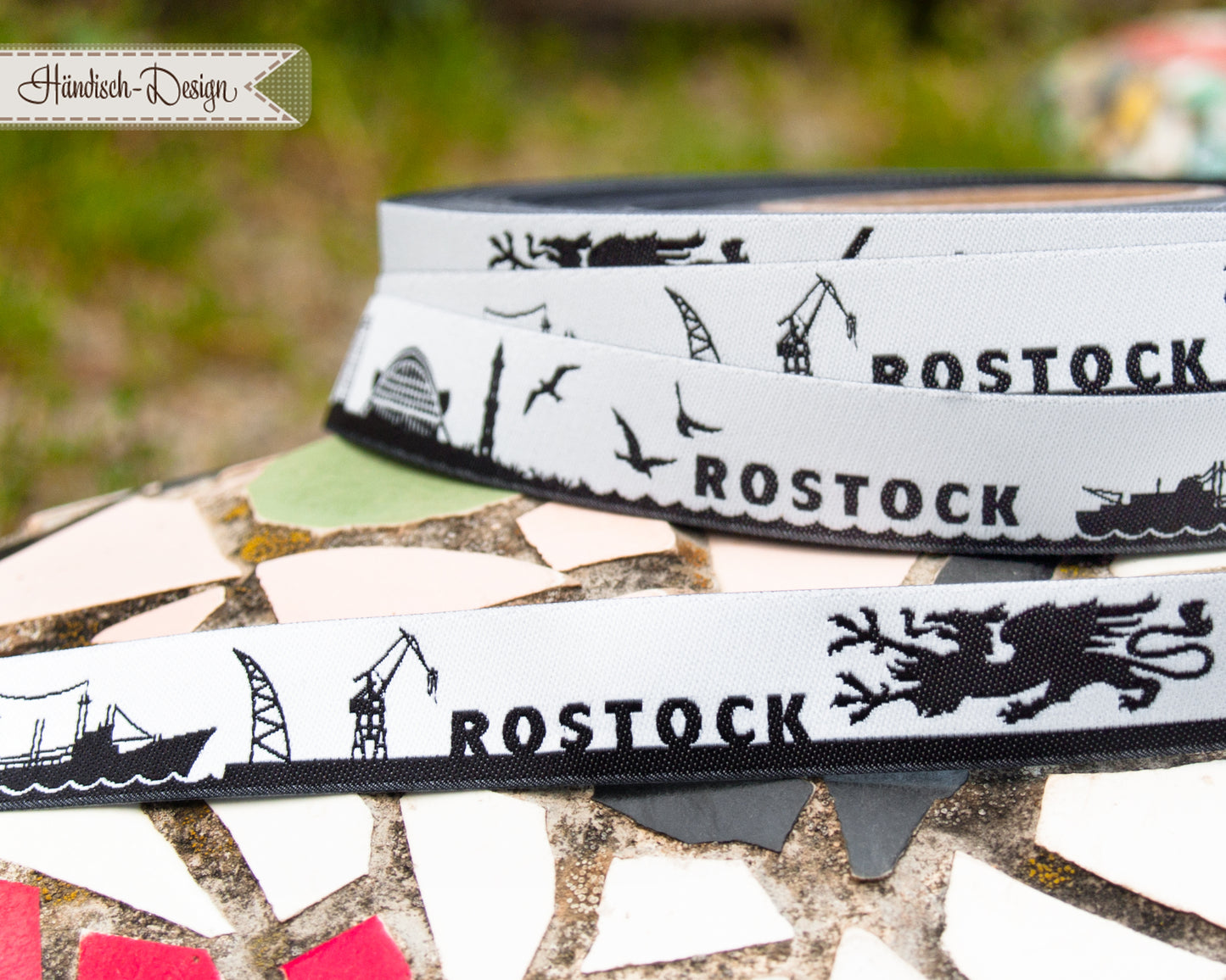 Rostock Skyline Webband
