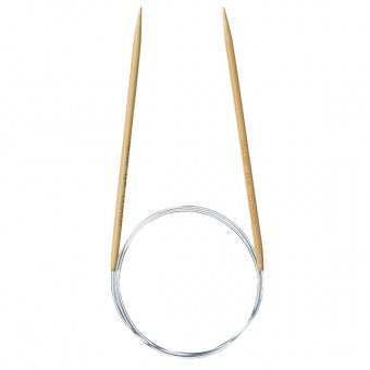 Rundstricknadeln 80cm Bambus 4,0mm tapered tips Takumi / Clover