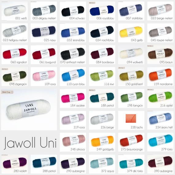 Jawoll Sockenwolle farngrün LANG YARNS