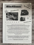 Papierschnittmuster „AllesKönner – Wickel- Sport- Schultasche" farbenmix
