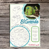 Papierschnittmuster „El Grande – Wunschtasche" farbenmix