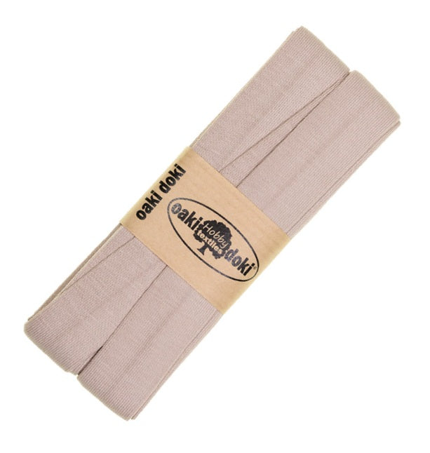 Jersey Schrägband Stretch gefaltet 40/20 mm – elastisches Einfassband – oaki doki