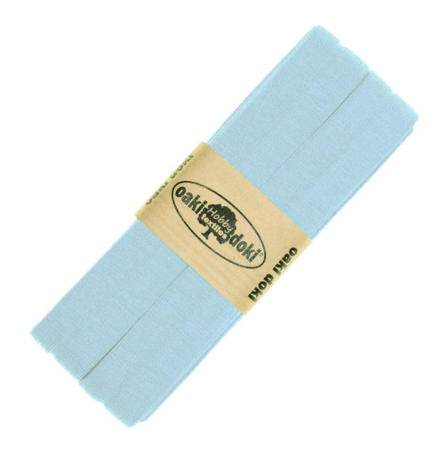 Jersey Schrägband Stretch gefaltet 40/20 mm – elastisches Einfassband – oaki doki