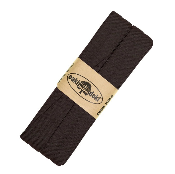 Jersey Schrägband Stretch gefaltet 40/20 mm – elastisches Einfassband – oaki doki