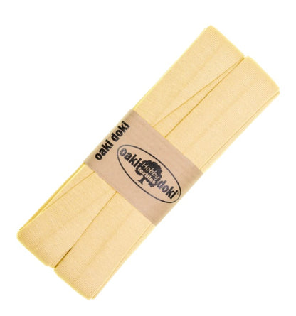 Jersey Schrägband Stretch gefaltet 40/20 mm – elastisches Einfassband – oaki doki