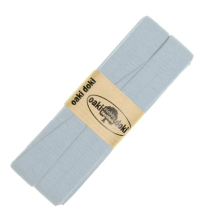 Jersey Schrägband Stretch gefaltet 40/20 mm – elastisches Einfassband – oaki doki