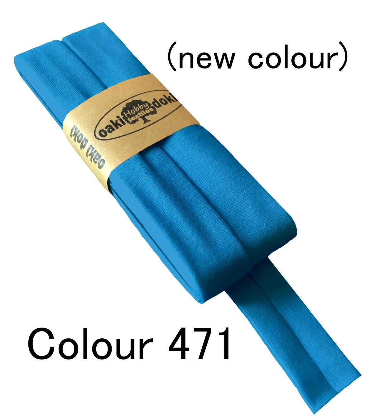 Jersey Schrägband Stretch gefaltet 40/20 mm – elastisches Einfassband – oaki doki