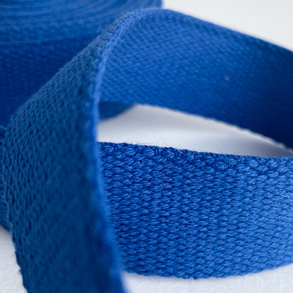 Gurtband Baumwolle 30mm royalblau