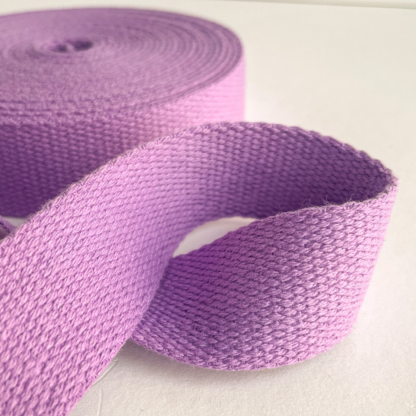 Gurtband Baumwolle 30mm orchidee