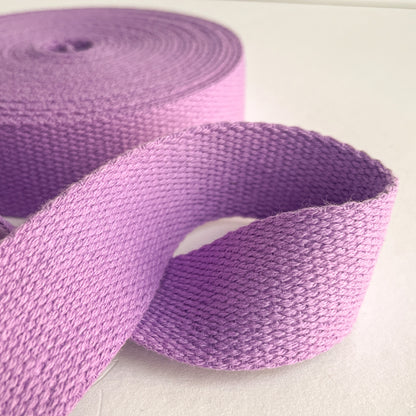 Gurtband Baumwolle 30mm orchidee