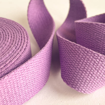 Gurtband Baumwolle 30mm orchidee