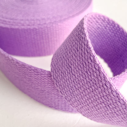 Gurtband Baumwolle 30mm orchidee