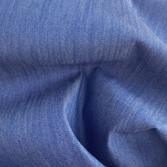 25cm Jeansstoff „Summer Denim" Stretch leicht blau Hilco