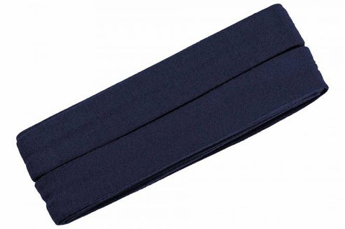 Jersey Schrägband Stretch gefaltet 40/20mm oaki doki