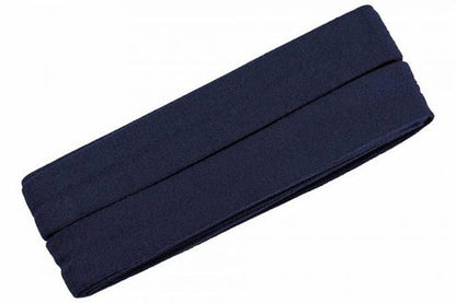 Jersey Schrägband Stretch gefaltet 40/20mm oaki doki