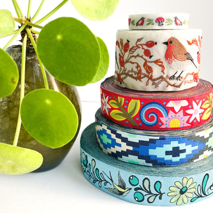 Webband Spirit Weave Treppenrauten Renaissance Ribbons