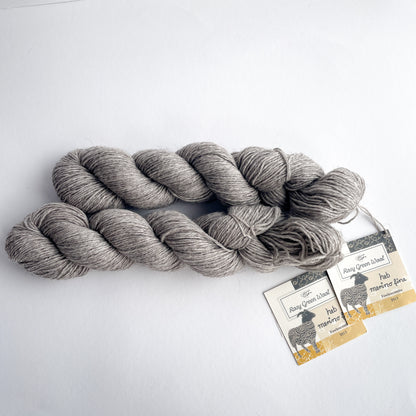 Bio-Wolle „heb merino fine" Devon Natur Rosy Green Wool