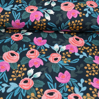 Canvas Rosa Navy – Menagerie – Cotton + Steel