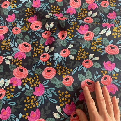 Canvas Rosa Navy – Menagerie – Cotton + Steel