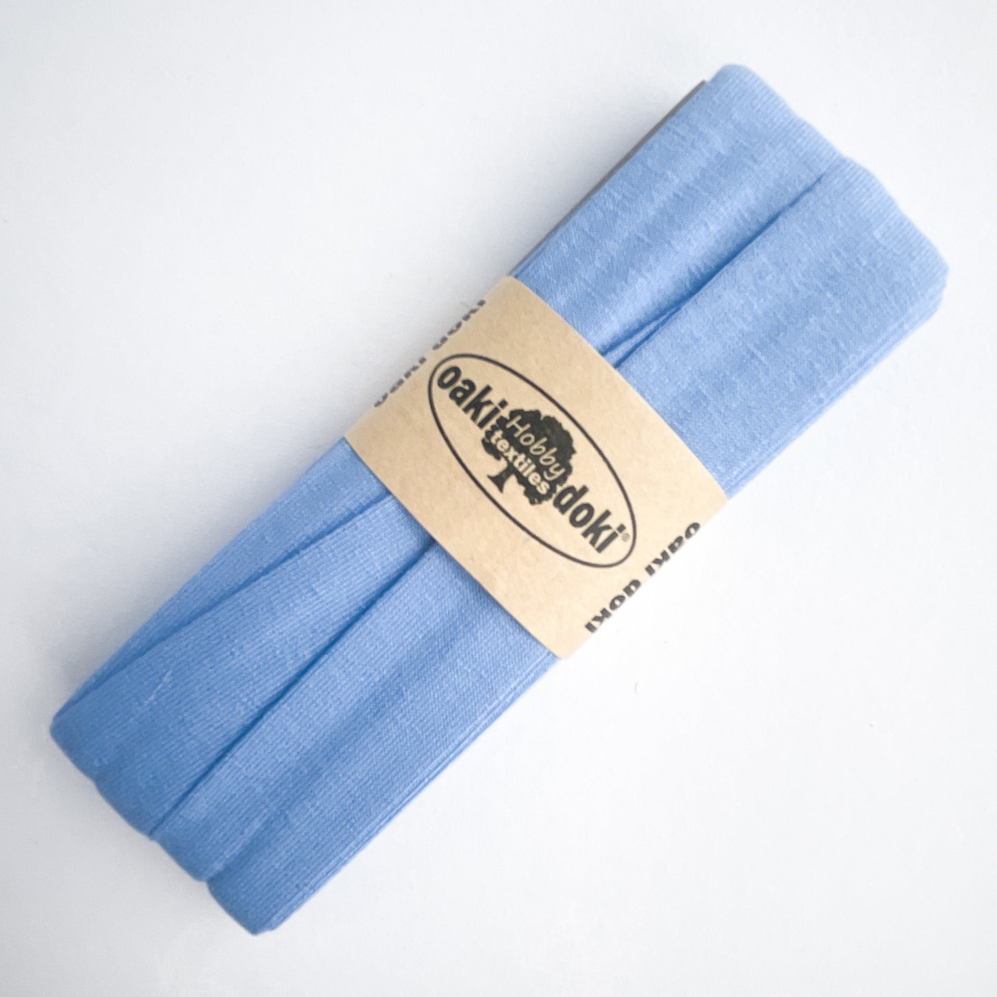 Jersey Schrägband Stretch gefaltet 40/20mm oaki doki