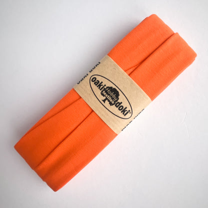 Jersey Schrägband Stretch gefaltet 40/20mm oaki doki