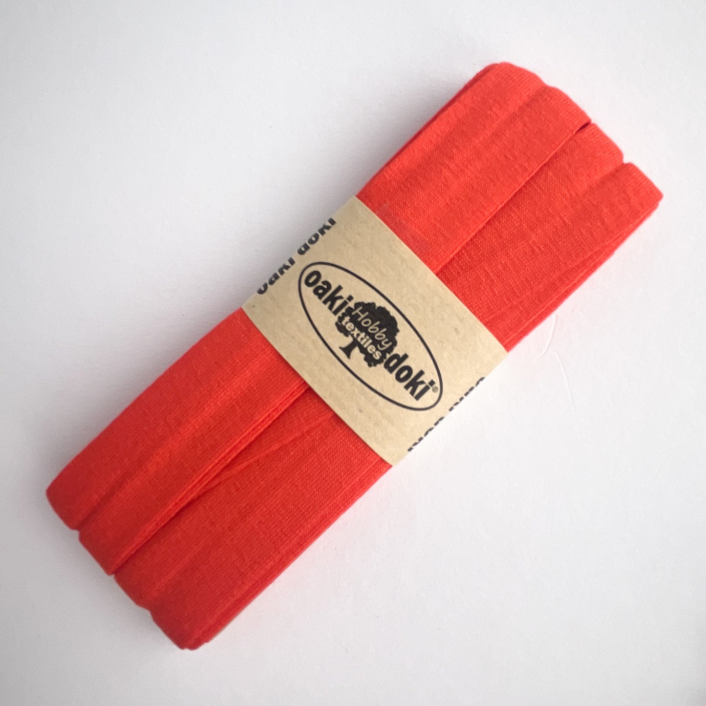 Jersey Schrägband Stretch gefaltet 40/20mm oaki doki