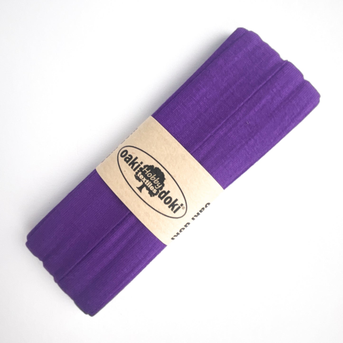 Jersey Schrägband Stretch gefaltet 40/20mm oaki doki