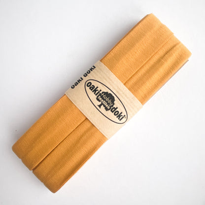Jersey Schrägband Stretch gefaltet 40/20mm oaki doki