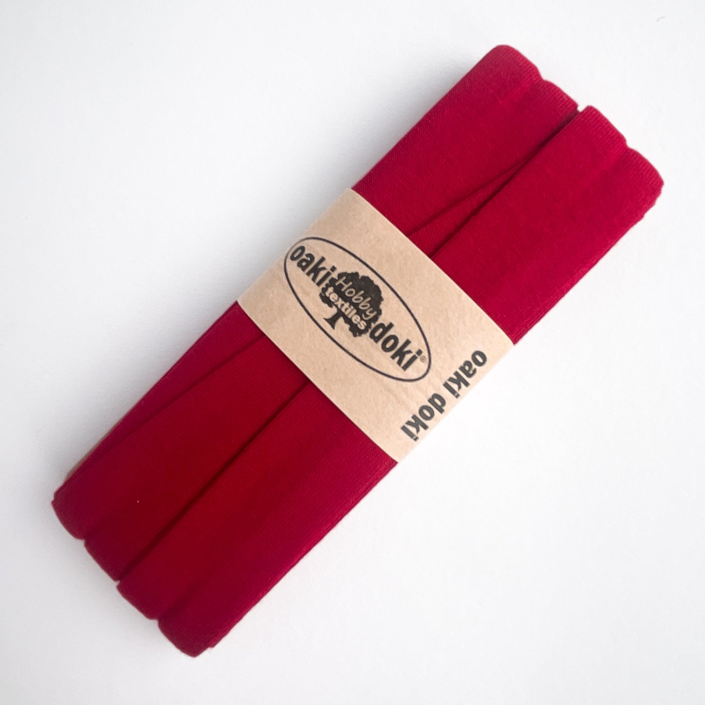 Jersey Schrägband Stretch gefaltet 40/20mm oaki doki