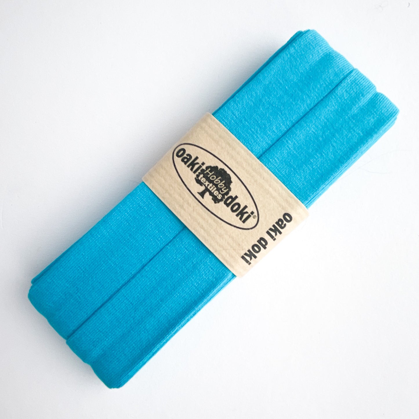 Jersey Schrägband Stretch gefaltet 40/20mm oaki doki