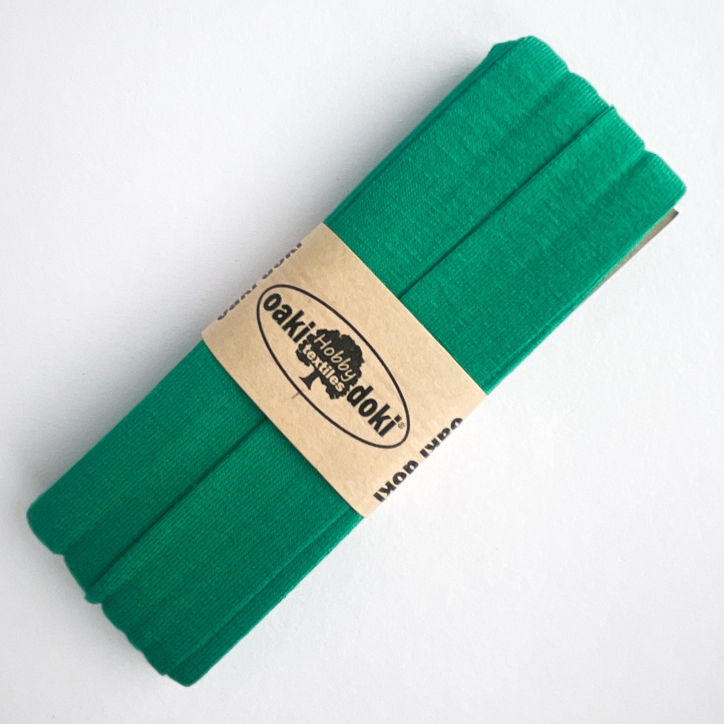 Jersey Schrägband Stretch gefaltet 40/20mm oaki doki