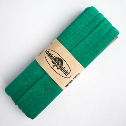 Jersey Schrägband Stretch gefaltet 40/20mm oaki doki