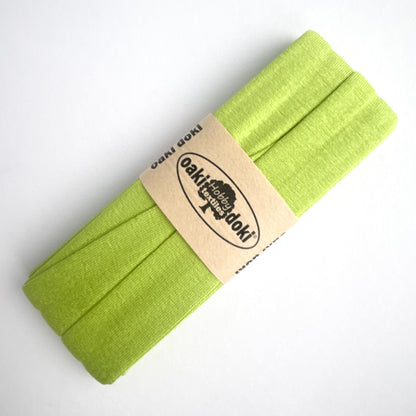 Jersey Schrägband Stretch gefaltet 40/20mm oaki doki