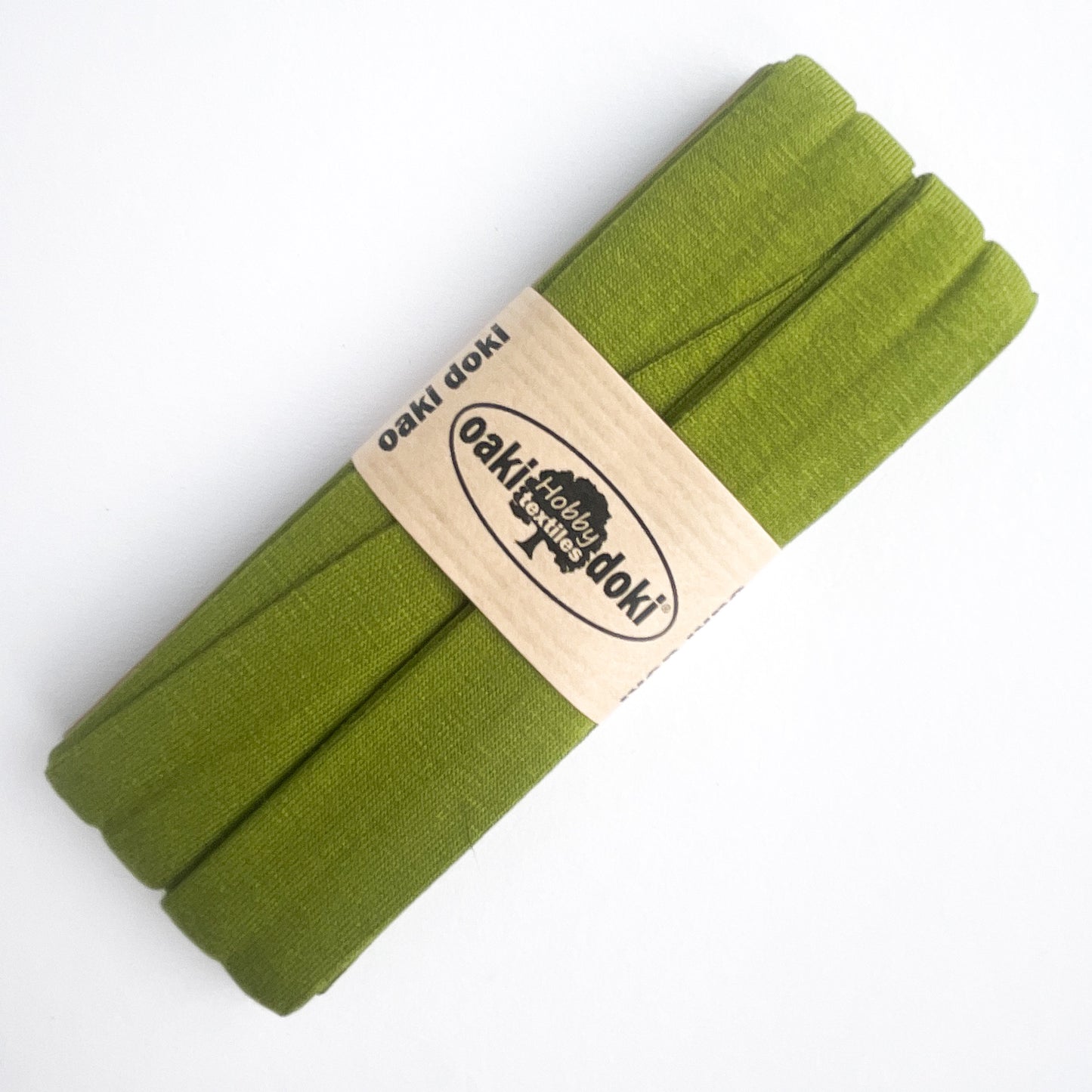Jersey Schrägband Stretch gefaltet 40/20mm oaki doki